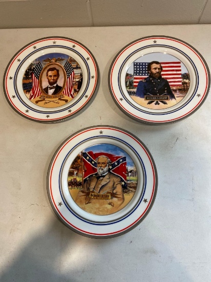 (3) Budweiser Collector Plates