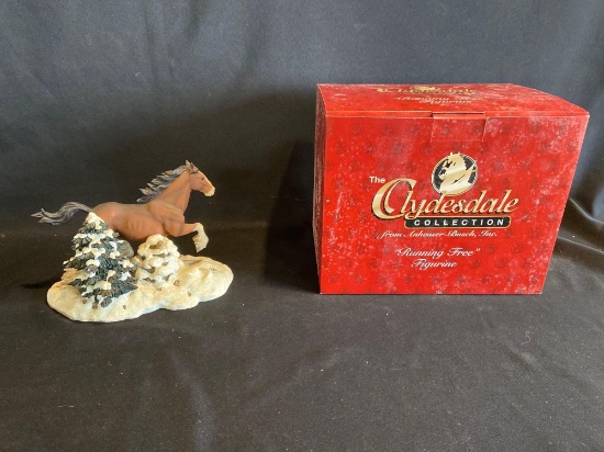 Anheuser Busch Running Tree Figurine