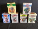 (6) Budweiser Sports Steins