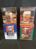 (4) Budweiser Steins