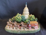 The Clydesdale Collection Washington Scene Figurine