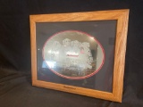 Budweiser Dalmatian Mirror Sign