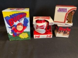Bud Man Stein and Budweiser Mugs