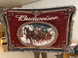 (2) Budweiser Blankets