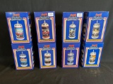 (8) Budweiser Classic Car Series Steins