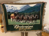 (2) Budweiser Blankets