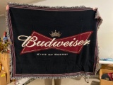 (2) Budweiser Blankets