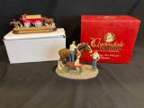 (2) Budweiser Figurines