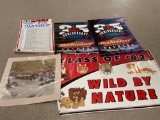 Budweiser Advertising Posters and Needle Point
