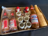Budweiser Salt and Pepper Shakers