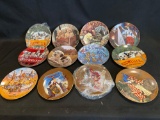 (12) Budweiser Collector Plates