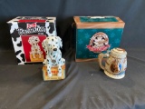 (2) Budweiser Steins