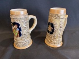 (2) Anheuser Busch Steins