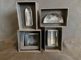(4) Anheuser Busch Cut Crystal