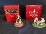 (2) Anheuser Busch Figurines