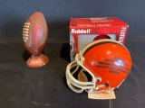 Cleveland Browns Mini Helmet, Budweiser Football Remote