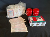 Budweiser Napkins, Ash Trays, Stickers