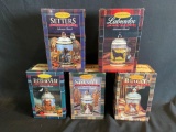 (5) Budweiser Hunter's Companion Dog Steins