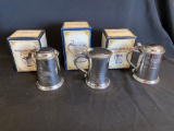 (3) Anheuser Busch Steins