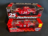 (2) Budweiser Die Cast Stock Cars