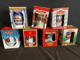 (7) Budweiser Holiday Steins