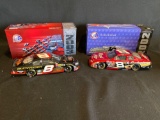 (2) Budweiser Diecast Earnhardt Jr Stock Cars
