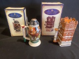 (2) Budweiser 2005 Members Only Steins