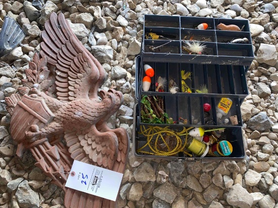 tackle box - plastic eagles