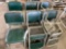 metal chairs -10 count