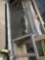 aluminum doors - (5) sections 7 ft rollers