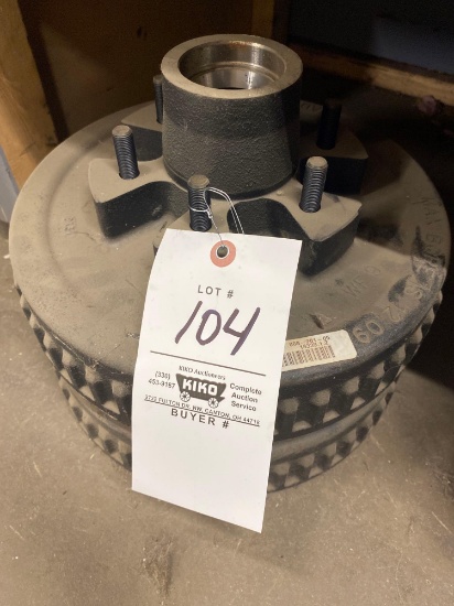 new, trailer drum hubs 6 bolt