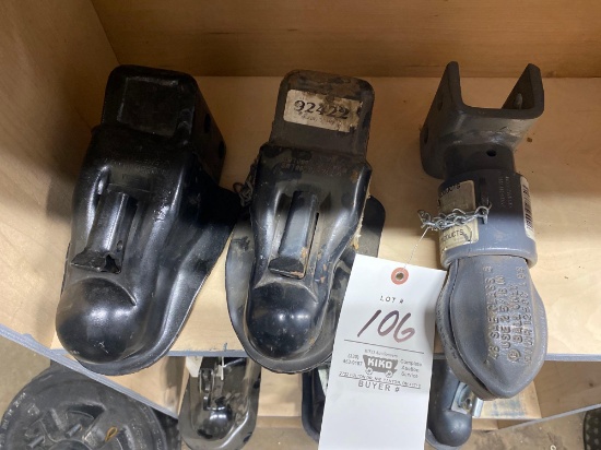 2in & 2 5/16 in trailer couplers