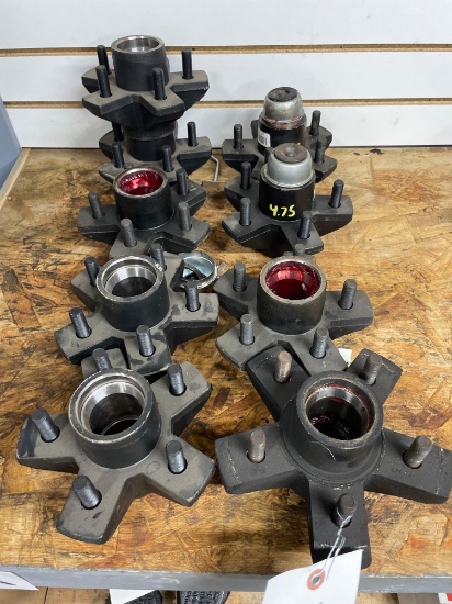 5 bolt trailer hubs