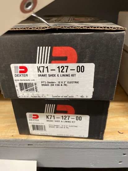 Dexter shoe and lining brake kits