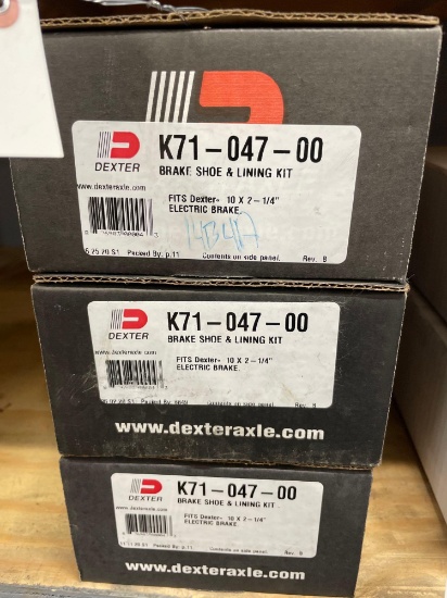 Dexter shoe and lining brake kit
