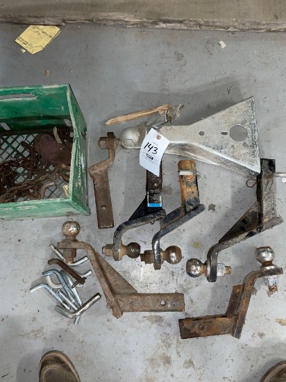 hitch receivers, pins, coupler
