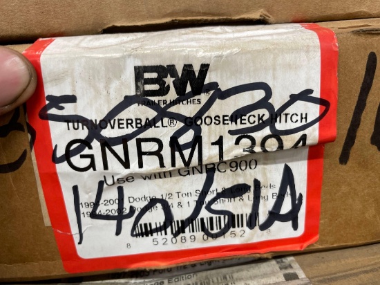 BW turnover ball gooseneck hitch