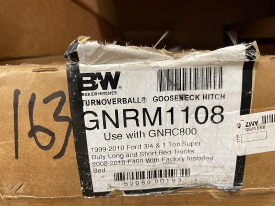 BW turnover ball gooseneck hitch