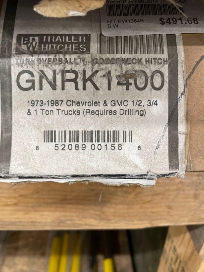 BW turnover ball gooseneck hitch