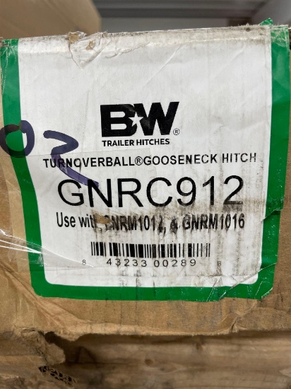 BW turnover ball gooseneck hitch