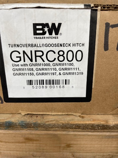 BW turnover ball gooseneck hitch