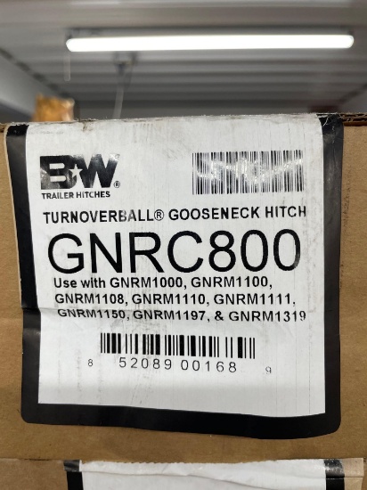 BW turnover ball gooseneck hitch