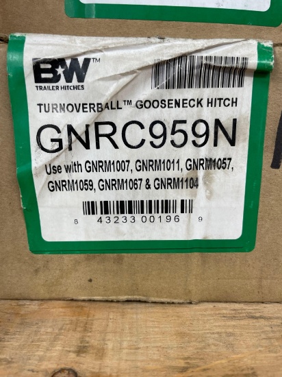 BW turnover ball gooseneck hitch
