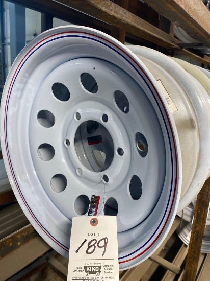 (3) 15x6 5 bolt rims