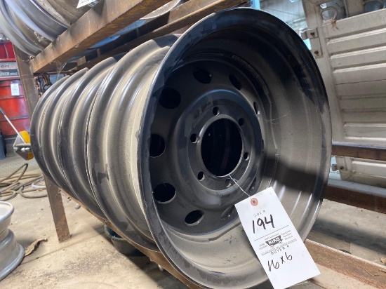 set of (4) 16x6 6 bolt rims