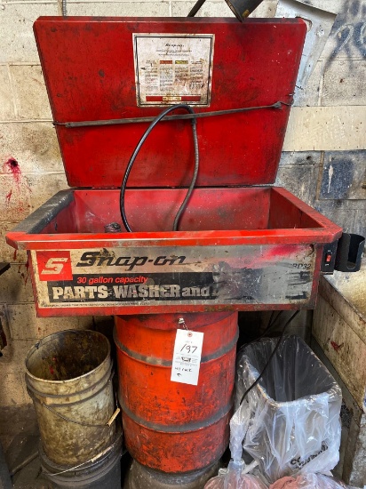 snap on parts washer
