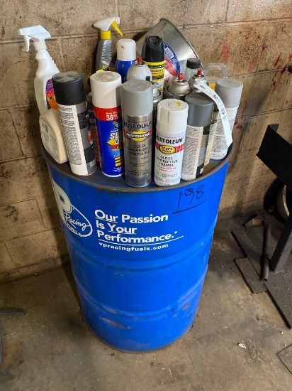 barrel - cleaners and paints