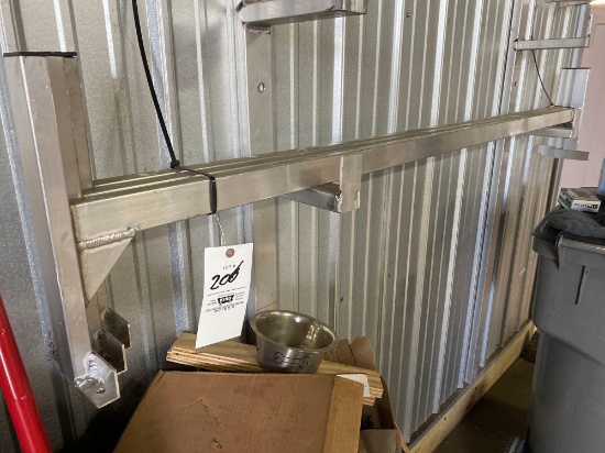 (3) 7ft aluminum racks
