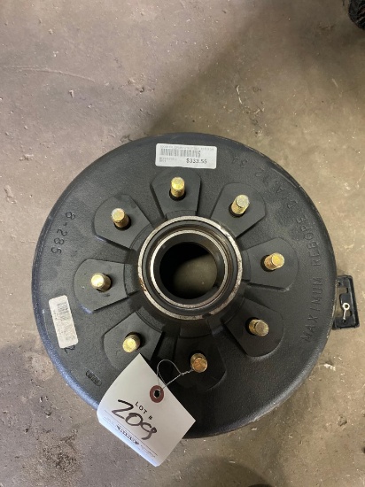 trailer oil drum hub