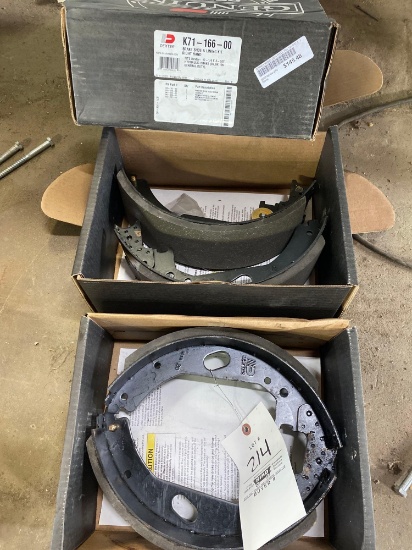 3 sets brake shoes